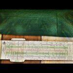Faber Castell 62/83 Novo-Duplex slide rule sleeve 1960 Germany
