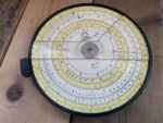 Loga 30Tt Scholar 2 360 circular duplex slide rule in case 1970 Switzerland