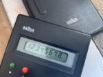 Braun ET 55 LCD Calculator 4835 design by Rams 1980 Germany