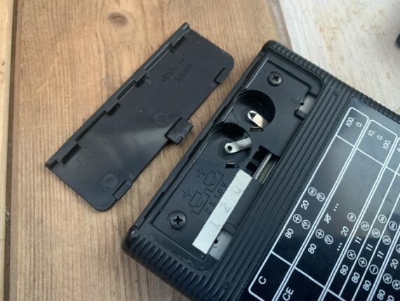 Braun ET 55 LCD Calculator 4835 design by Rams 1980 Germany - Image 2