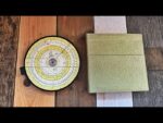 Loga 30Tt Scholar 2 360 circular duplex slide rule in case 1970 Switzerland
