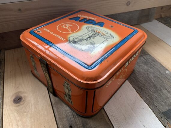 Aida 100 brass silent burner Stove complete in box 1970 Germany - Image 14