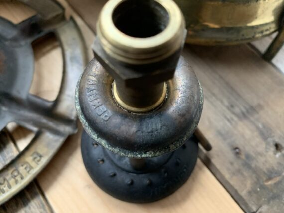 Aida 100 brass silent burner Stove complete in box 1970 Germany - Image 8