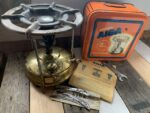 Aida 100 brass silent burner Stove complete in box 1970 Germany - Image 3
