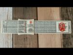 Wilhelm Fette threads Gewinderollen machine time slide chart 1970 Germany