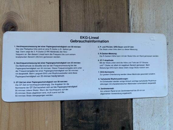 Knoll System So heart frequency full set slide chart 1970 Germany - Image 3