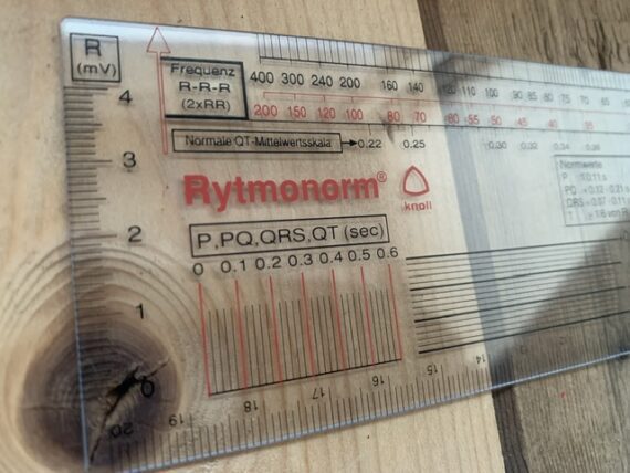 Knoll System So heart frequency full set slide chart 1970 Germany - Image 5