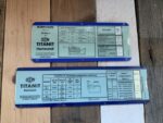 2x IWA RS 5116-II 195-II Machine time Dew Titanit slide chart 1960 Germany - Image 3