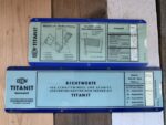 2x IWA RS 5116-II 195-II Machine time Dew Titanit slide chart 1960 Germany - Image 4