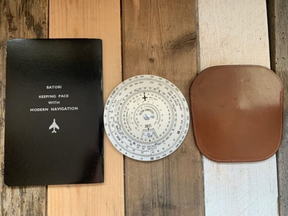 Batori 23s computer for air navigation slide rule manual 1960 Switzerland USA