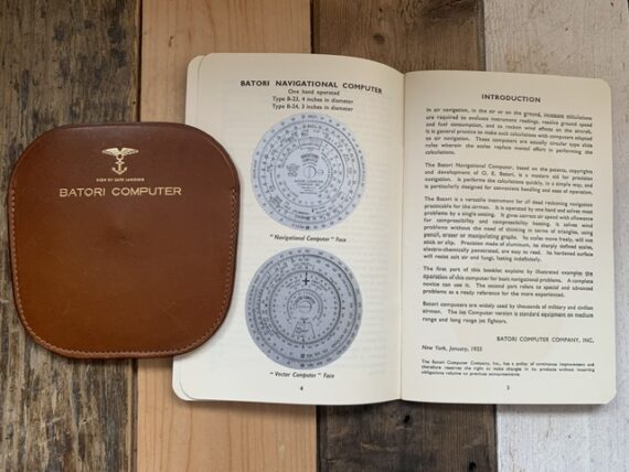 Batori 23s computer for air navigation slide rule manual 1960 Switzerland USA - Image 8
