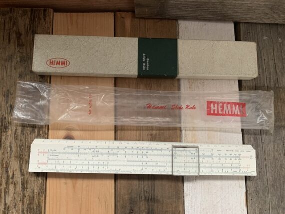 Sun Hemmi 80K Electro slide rule wrapped in case 1970 Japan - Image 8