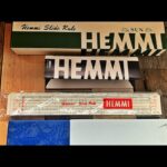 Sun Hemmi 130W Ahrend sealed Slide rule full set Japan 1970 Netherlands
