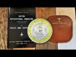 Batori 23s computer for air navigation slide rule manual 1960 Switzerland USA