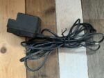 Fidelity chess computer AC DC adapter 220V to 9V USA 1980 - Image 3