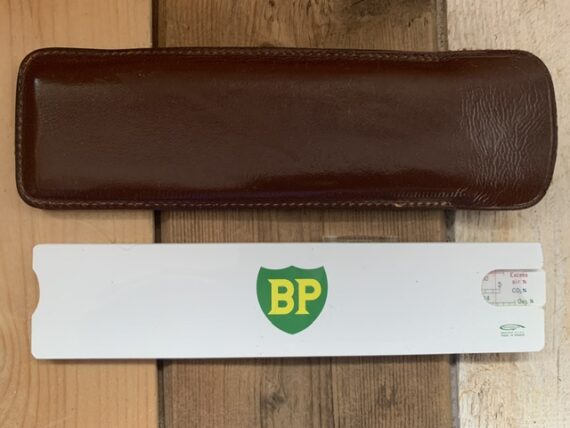 Graphoplex BP combustion smoke losses pocket slide rule 1960 France UK