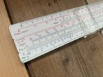Graphoplex BP efficiency combustion smoke losses pocket slide rule 1960 France UK