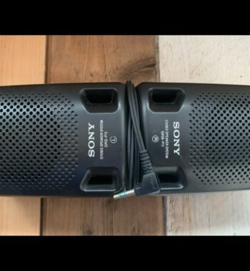 Sony Walkman SRS-P3 mini stereo speaker for Walkman 1990 Japan