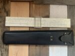 American blueprint Co US artillery arc bombing military slide rule pouch 1960 USA - Image 2