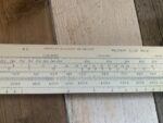 American blueprint Co US artillery arc bombing military slide rule pouch 1960 USA - Image 8