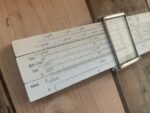 American blueprint Co US artillery arc bombing military slide rule pouch 1960 USA - Image 9