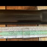 Nestler 0149 Maarschalk Concrete pocket slide rule Germany 1970