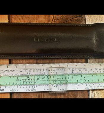 Nestler 0149 Maarschalk Concrete pocket slide rule Germany 1970