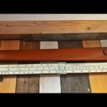 Keuffel Esser 55cm 22" short base triangulation slide rule pouch 1950 USA