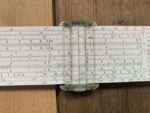 Aristo 870 Multilog pocket slide rule magnifier cursor 1970 Germany