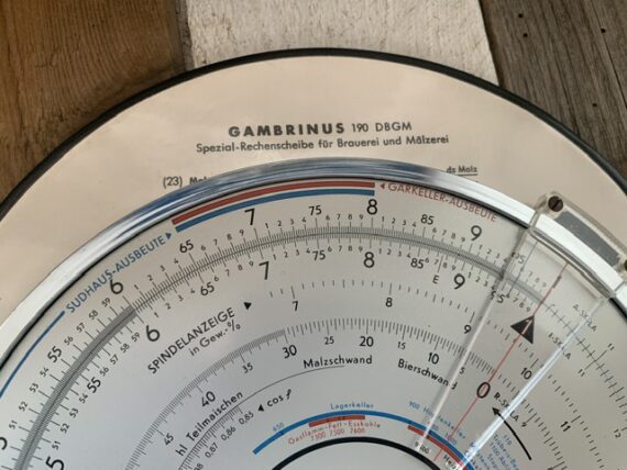 Norma Gambrinus 190 circular slide rules beer brewing full set 1970 Germany - Image 7