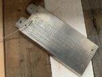 Vickers Machine Gun MKI firing metal slide rule W.H.H. 1940 Australia - Image 4