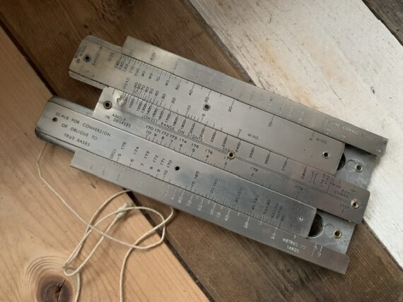 Vickers Machine Gun MKI firing metal slide rule W.H.H. 1940 Australia - Image 6