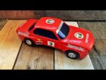 Team BMW 3.0 CSL Jägermeister red 20cm 8" plastic Lucky 1970 Hong Kong