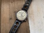 Ancre steel chronograph Landeron 148 handwind 1970 Switzerland - Image 2