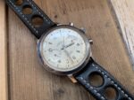 Ancre steel chronograph Landeron 148 handwind 1970 Switzerland