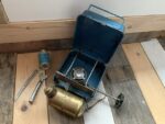 Radius 46 LTD metal case camping stove with accessories 1950 Sweden - Image 9