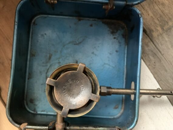 Radius 46 LTD metal case camping stove with accessories 1950 Sweden - Image 11