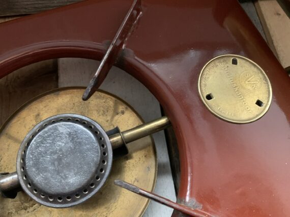 Gustav Barthel Norma E11 UNIQUE brass stove 1940 Germany Holland