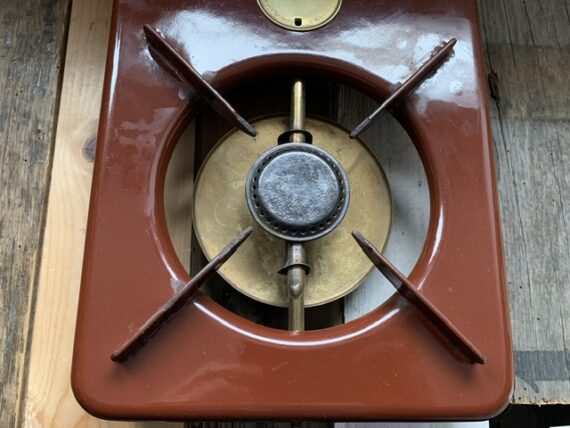 Gustav Barthel Norma E11 UNIQUE brass stove 1940 Germany Holland - Image 4