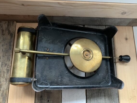 Gustav Barthel Norma E11 UNIQUE brass stove 1940 Germany Holland - Image 8