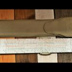 Reiss 3227 Duplex slide rule sleeve 1970 Eastern Germany