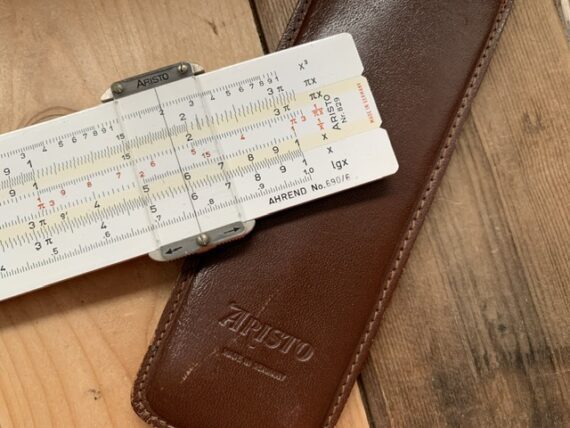 Ahrend 690/6 Aristo MultiRietz 829 slide rule 1956 Germany Holland - Image 4