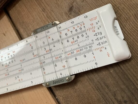 Ahrend 690/6 Aristo MultiRietz 829 slide rule 1956 Germany Holland - Image 8