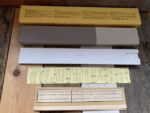 Ahrend 435065 Aristo Rietz 99 slide rule 1964 full set Germany Holland