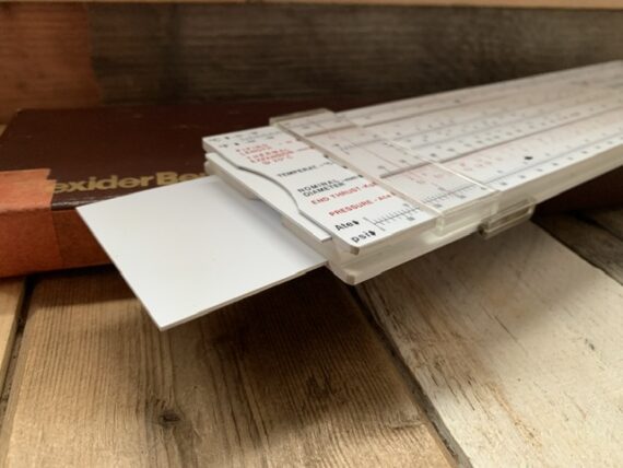 Expansion for piping slide rule Flexider 1960 The Netherlands - Image 9