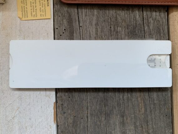 Graphoplex 650 Electro Koh-I-Noor pocket slide rule full set 1960 Italy - Image 4