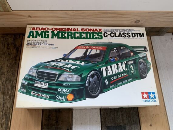 Tamiya TABAC AMG Mercedes C class DTM 24143 model kit 1994 Japan - Image 6