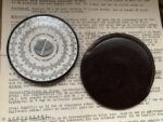 ALRO printing circular slide rule case cicero Jos Neve 1960 Holland