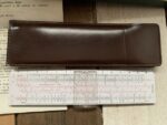 Marcantoni 12,5 CA Concrete pocket slide rule full set 1960 Italy