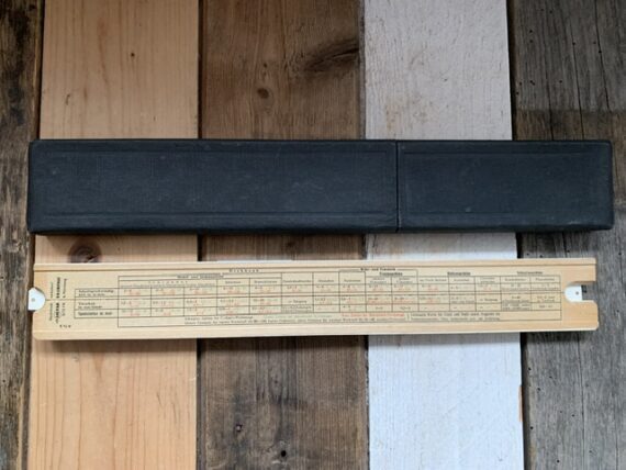 Faber Castell 1/48 Winkel Machine time slide rule 1940 Germany - Image 3